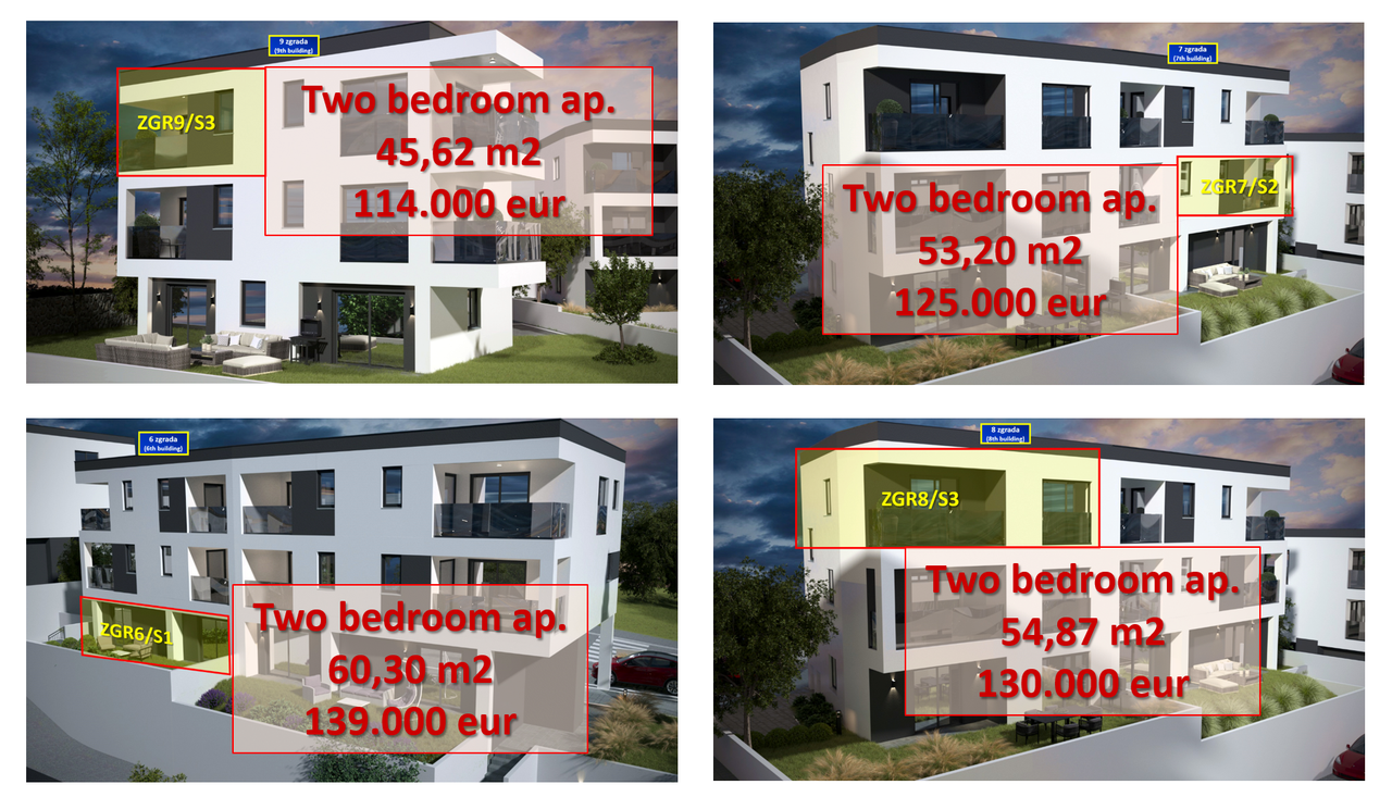 Six apartments sold in Šijana! We are highlighting four new attractive apartments for reservation!