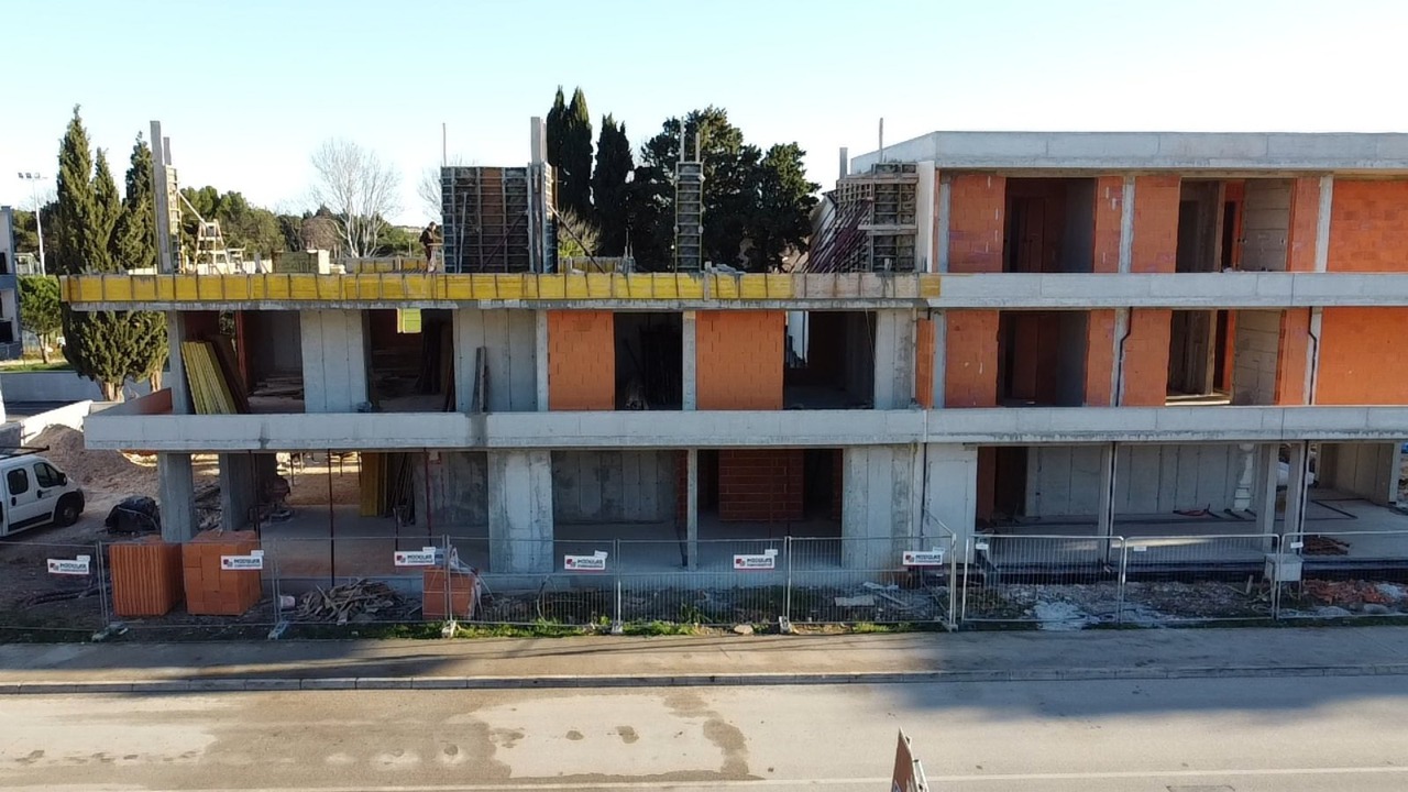 Na gradilištu u Medulinu uskoro završava roh-bau faza gradnje!