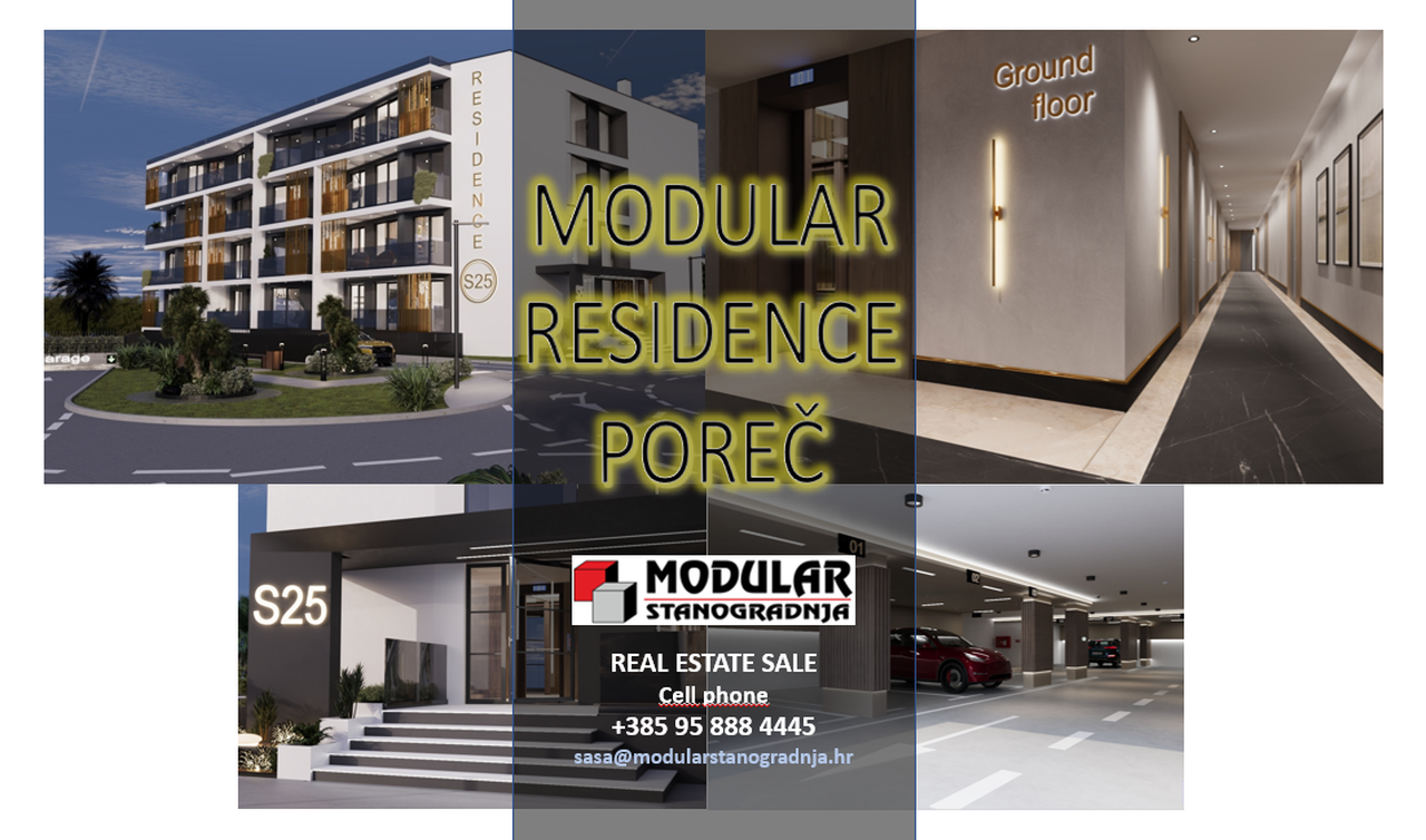 New apartments for sale in Poreč from today!
