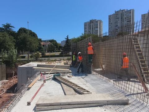 Fotografija izvedbe gradnje