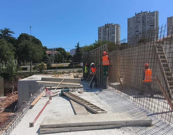 Fotografija izvedbe gradnje