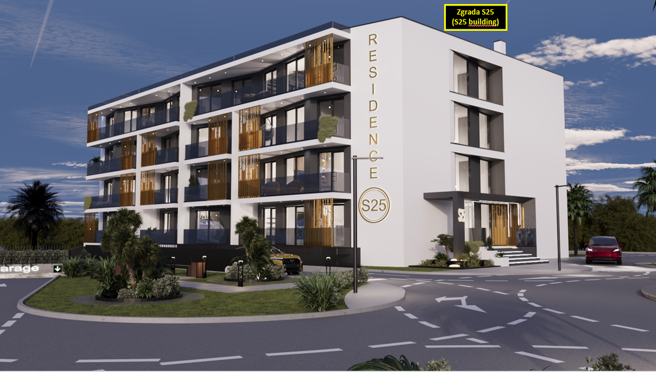 Predstavljamo koncept projekta izgradnje 30 elitnih stanova u Poreču  - MODULAR RESIDENCE POREČ (Residence S25)!