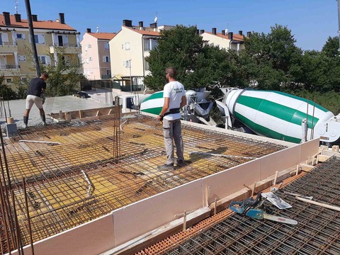 Fotografija izvedbe gradnje